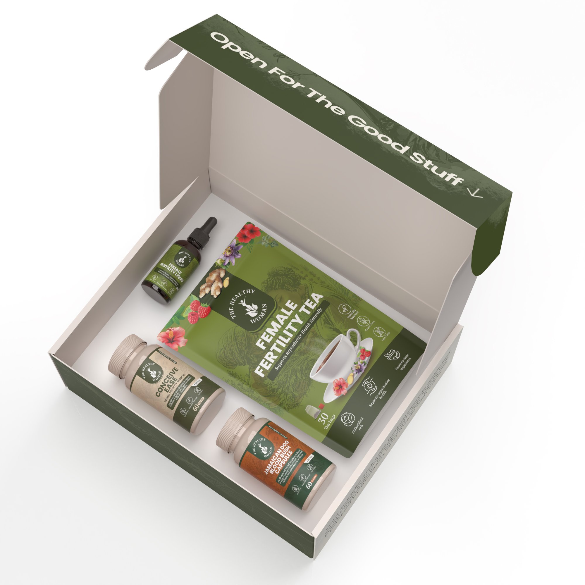 Women's Fertility Bundle | Natural Herbal Fertility Support