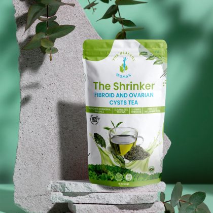 shrinker tea the healthy woman fibroid and ovarian cysts tea