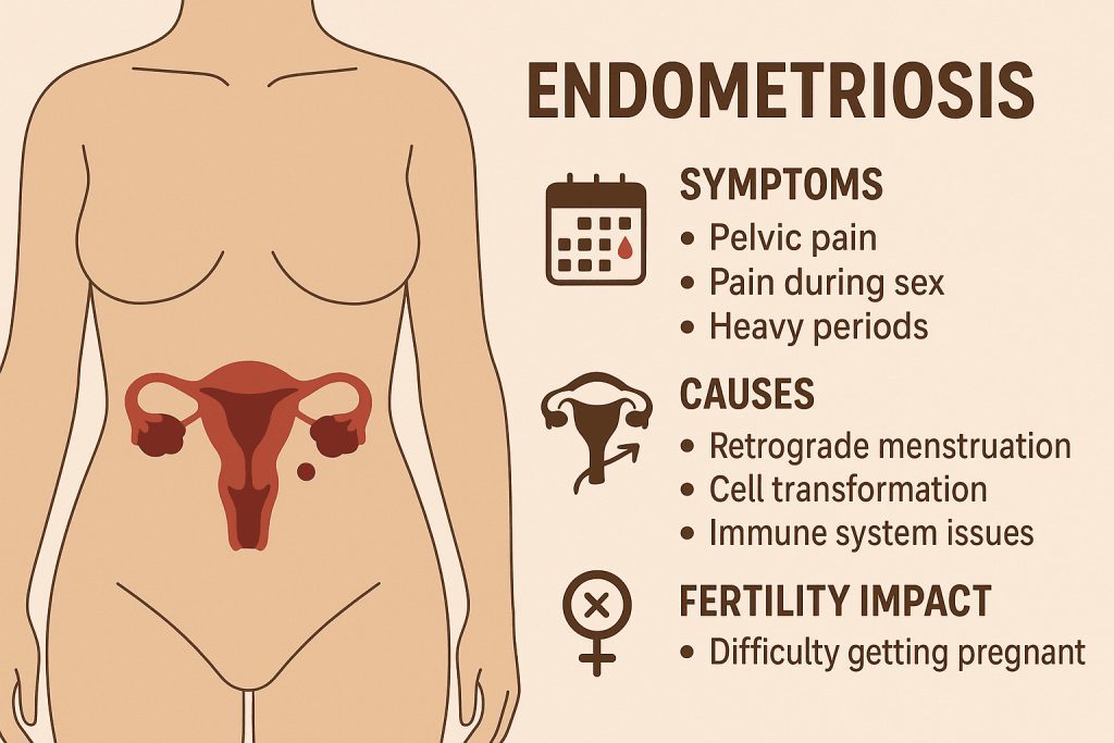 endometriosis the healthy woman