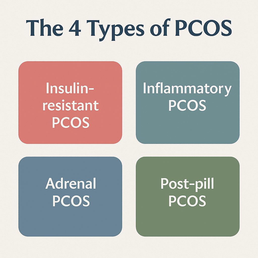Understanding the 4 Types of PCOS and How to Support Your Body Naturally