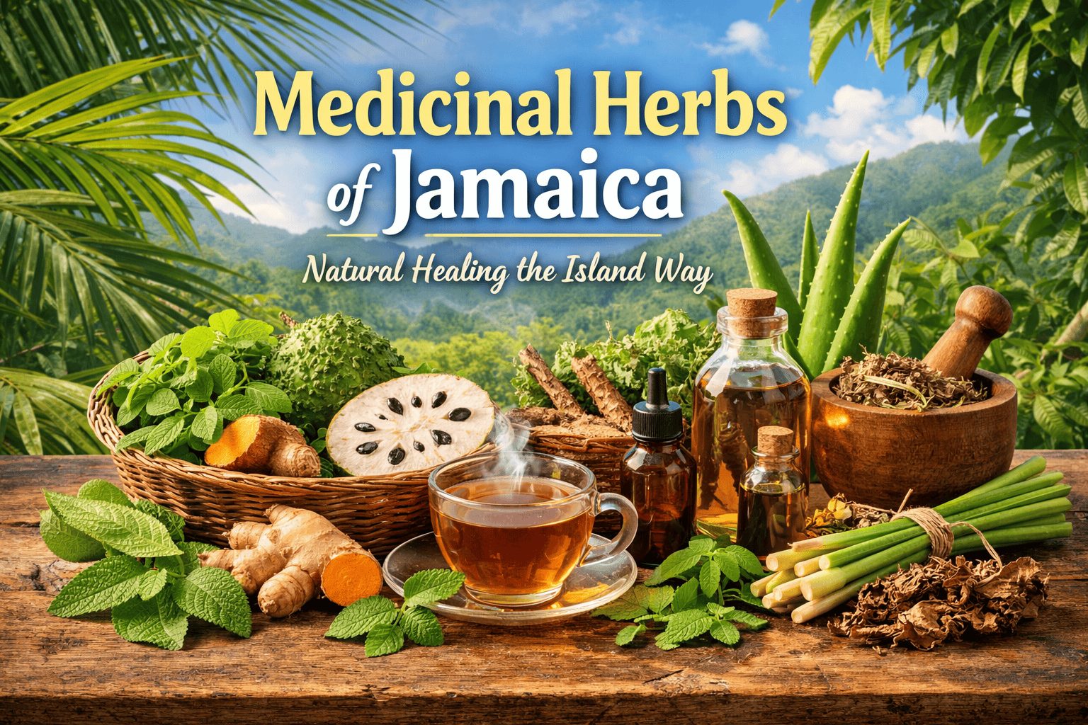 Medicinal Herbs of Jamaica: Natural Healing the Island Way